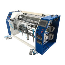 Automatische Wellen schlanker Kraftpapier Jumbo Roll Plastikfilm und etc Rewinder Drahtmaschine